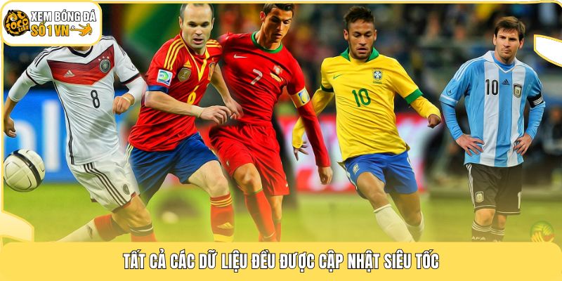 Kết Quả Bóng Đá 3 Tất cả các dữ liệu đều được cập nhật siêu tốc